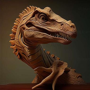 3D модель Liubangosaurus hei (STL)